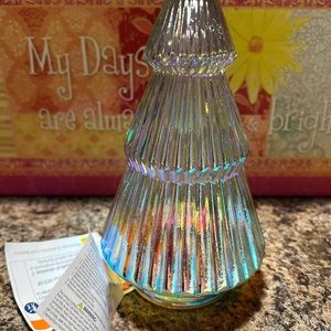 Holiday spirit, Christmas tree  (8” tall )